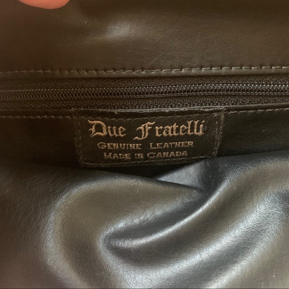 Croc effect Genuine Leather handbag/clutch - Picture 4 of 5